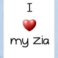 thumbnail image 2 of CafePress - I Love My Zia Infant Bodysuit - Baby Light Bodysuit, Size Newborn - 24 Months, 2 of 4