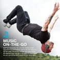 thumbnail image 6 of JLab Studio On-Ear Headphones, 30+ Hour Bluetooth Playtime, Touch Controls, Gray/Blue, 6 of 7