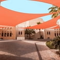 thumbnail image 5 of Yescom 23x22FT Rectangle Sun Shade Sail UV Block Commercial Carpark Pool Camping Playground Outdoor Bright Orange, 5 of 10