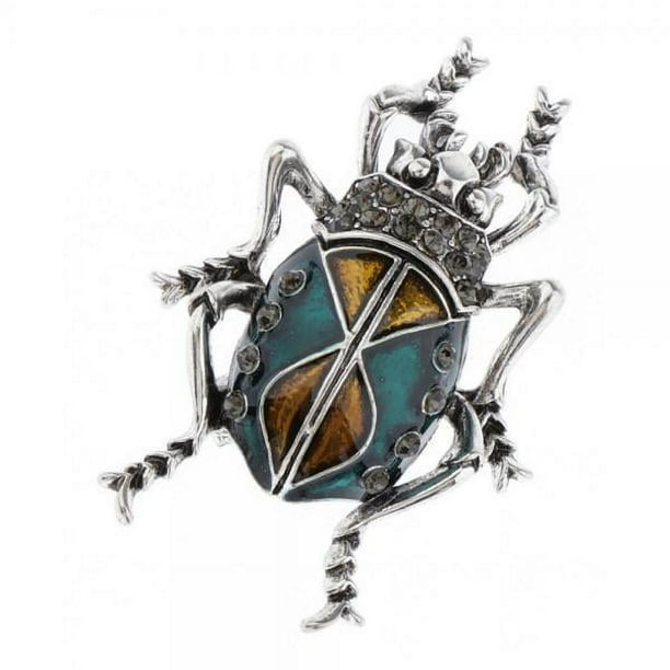 Paquete de 2-4 broches de insectos elegantes, Pin de solapa esmaltado, moda 2 piezas