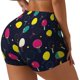 thumbnail image 1 of Fotbe Colorful Ping Pong Rackets Shorts Sin Costuras – Shorts Deportivos de Cintura Alta para Mujer, Elásticos para Gimnasio, Yoga, Running o Ciclismo-X-Large, 1 of 8