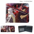 thumbnail image 2 of Cartera con personajes de anime de Berserks, delgada, plegable, multicolor, poliuretano, 2 of 2