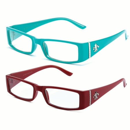 Newbee Fashion - Classic Squared Sleek Fashion Clear Glasses for Women