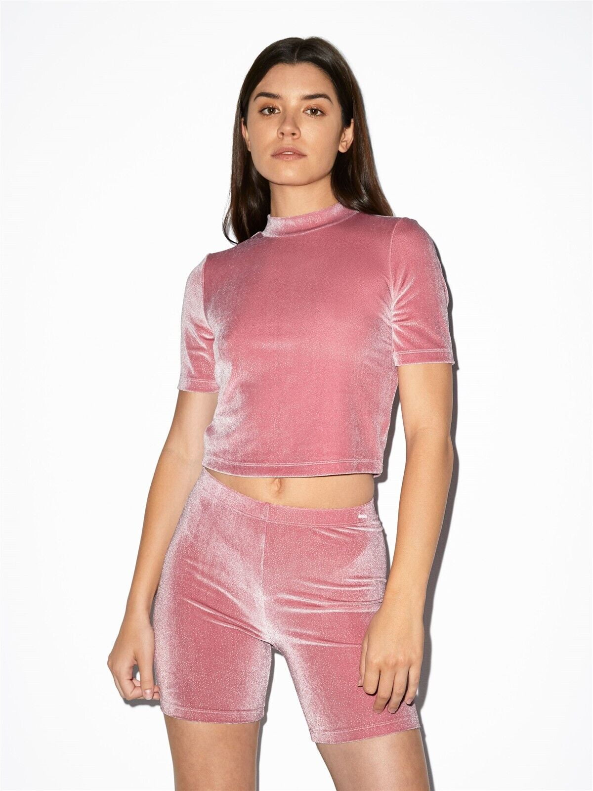 American Apparel Women's Sparkle Velvet 