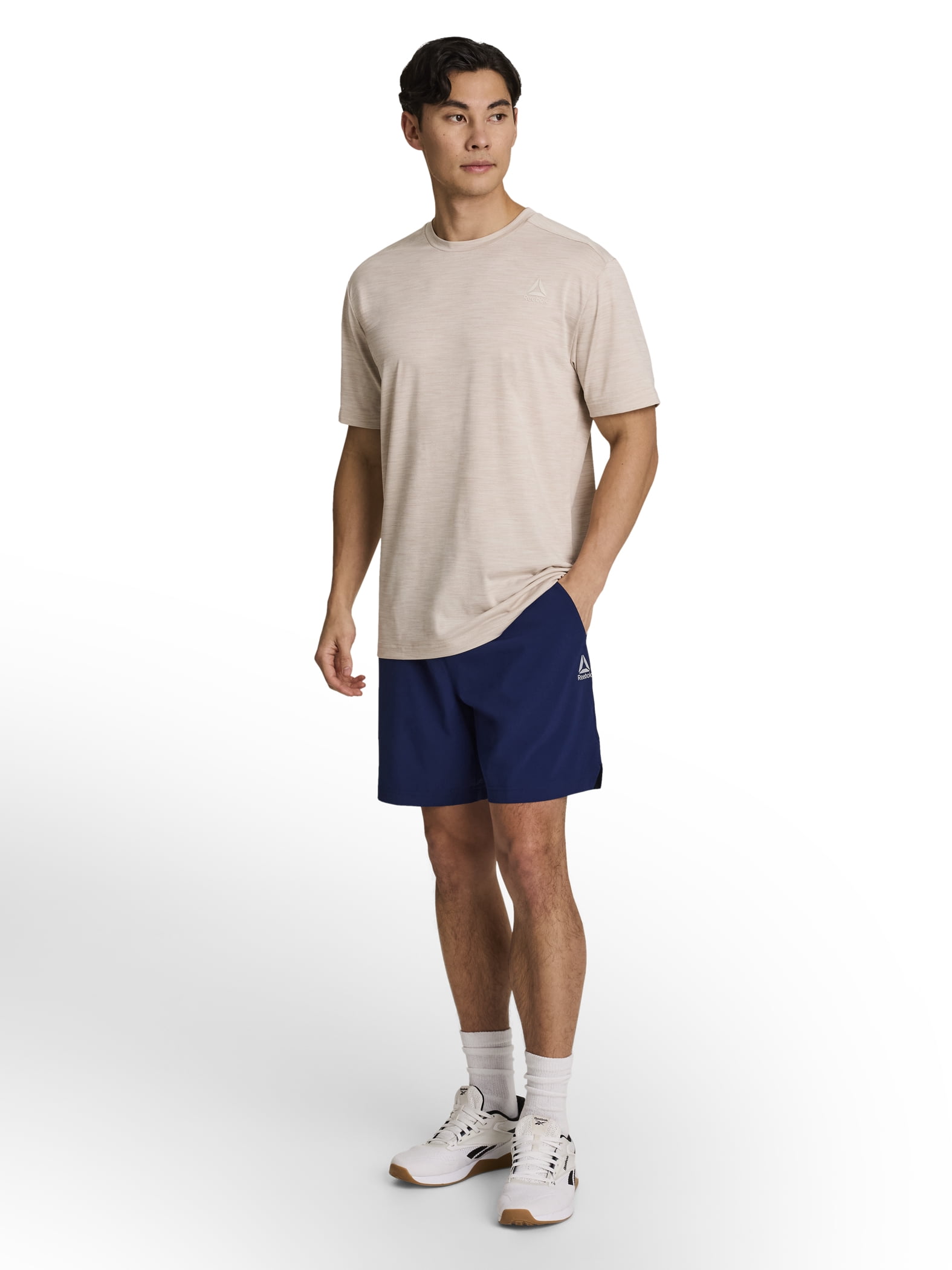 Reebok Men's and Big Men's City Woven Short 7" Inseam, Sizes S-3XL