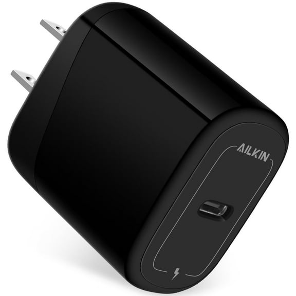 USB C Charger Wall Charger Block,AILKIN PD 20W Type C Block Charger Fast Charging Charger Plug Power Adapter USB C Brick Cube For Android Phone Fast Charger Block