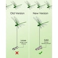 thumbnail image 5 of Dragon Fly Clips for Bugs Repellent, Fake Dragonflies Outdoor Decor, Dragonfly Wasp Deterrent Clip on Garden Ornaments Hat Yard Art Metal Moving Butterfly, 5 of 7
