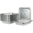 thumbnail image 5 of VEZEE 9x13 Half Size Aluminum Disposable Pans - Serve Various Delicacies for Events - 25 Counts, 5 of 7