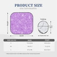 thumbnail image 3 of Vsdgher Lilac Glittering Print Car Windshield Sun Shade, Reflective Sunshade Window Sunshade Sun Visor Protector Fit for Cars,Trucks,SUVs-Large, 3 of 6
