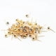 thumbnail image 5 of Pendientes de Rhinestone Yinane 50pcs Oro, 5 of 8