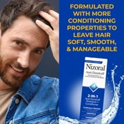 Nizoral 2-in-1 Anti Dandruff Shampoo and Conditioner, 14 Fl Oz, 1% Ketoconazole (Pack of 2)