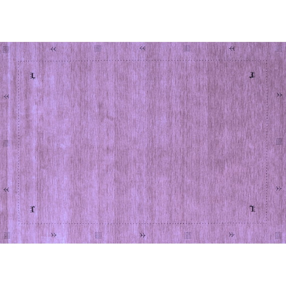 Ahgly Company Indoor Rectangle Abstract Blue Contemporary Area Rugs, 8' x 10'