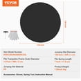 thumbnail image 6 of VEVOR Replacement Trampoline Mat Fits 13ft Frame 80 V-Rings 7" Spring Length, 6 of 10