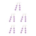 thumbnail image 1 of Pendientes de gancho trenzado Qarigey para mujer colgantes boda compromiso 1 par, 1 of 6