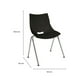 thumbnail image 4 of Offiho Silla de Comedor Durable Para Interior, Modelo Shell, 4 of 4