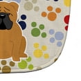 thumbnail image 3 of Pawprints English Bulldog Red Baby Bib, 3 of 3
