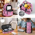 thumbnail image 5 of Bulopur Pink School Supplies Print Kids Backpack Set 4 Pcs Durable Waterproof Kids School Bag with Lunch Box, Pencil Case and Water Bottle Cover for Girls, 5 of 7