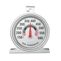 Large Oven Thermometer Hook & Stand Large Reading Number Shows Temperature Gauge