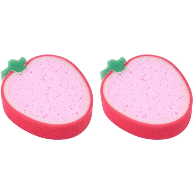 Non-Scratch Cellulose Scrub Sponge, Dual-Sided Dishwashing Sponge for Kitchen