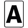 thumbnail image 1 of SignMission A-1824-22964 18 x 24 Po Signe en Aluminium - Signe avec la Lettre A, 1 of 1