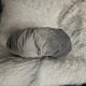 thumbnail image 4 of Cojines redondos de terciopelo para silla, súper suaves y gruesos, cojín para silla con forma de calabaza, cojín para el suelo, 4 of 5