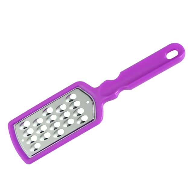 Yhmxh Utensilios de cocina Rallador de queso de mano - Rallador de queso con mango suave - Rallador para cocina, especias, jengibre - Rallador de queso de acero inoxidable - Rallador de limón