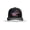 Black/White, variant on Men's Patriotic USA Flag Filled 'Merica Eagle 250 Years Embroidered Mesh Back Trucker Hat-Black/Red/White