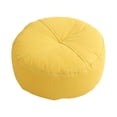 thumbnail image 3 of pitrice Coussin de Sol Rond Coussin de Méditation Chaise pour Enfants pour Studio Kaki Adultes Jaune 40x15cm, 3 of 6