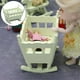 thumbnail image 3 of 1:12 Casa de muñecas de madera Muebles pequeños Juego de habitación para niños Cuna Cuna Pequeño caballo de madera Taburete de comedor Cuna, 3 of 9