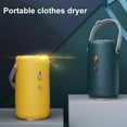 thumbnail image 2 of ZHaobin 200W-400W Portable Clothes Dryer Efficient Energy Saving Compact Clothes Drying Machine for Home (Green), 2 of 7