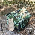 thumbnail image 6 of Aooww Waterproof Cat House for Outdoors Weatherproof Insulated House for Wandering Cat Dog Removable and Washable Cat Villa Pet House Mat Cage for Feral Cats/Dogs, Camouflage, L, 6 of 6
