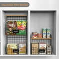 thumbnail image 2 of Fruit Basket for Kitchen with Wood Lid,x-Cosrack Counter&Wall Mounted Onion and Potato Storage with Nameplate, Stackable Storage Basket, 3 Pack, 2 of 8