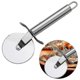 thumbnail image 1 of Stainless Steel Pizza Knife Cutter Slicer Pastry Dough Round Hob Lace Wheel Blade Kitchen Tool, 1 of 4