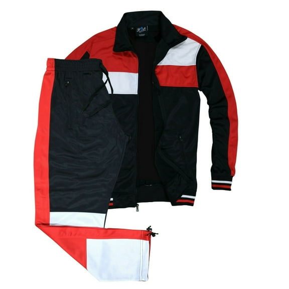 MEN COLOR BLOCK TRACKSUIT