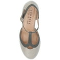thumbnail image 5 of Journee Womens Olina Round Toe High Block Heel Pumps, Widths Available, 5 of 10