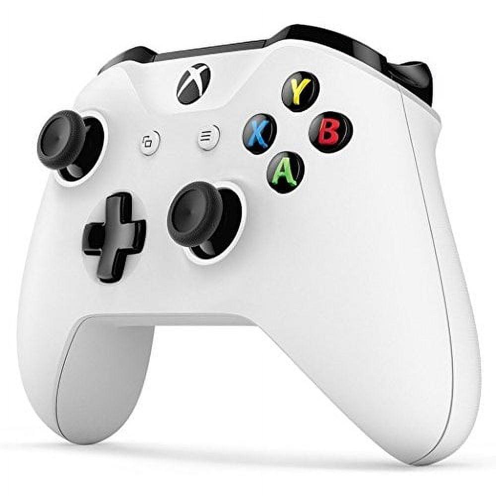Xbox One S 1TB Video Game Console with Two Wireless Controllers, White