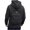 Dark Gray, variant on Men's Fleece Hooded Jacket Zipper Solid Color Thickened Warm Winter Outerwear Coats with Pockets