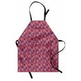 thumbnail image 1 of Floral Apron, Meadow Blossoms Revival Hydrangea and Mallows Rural Shabby Bouquets Pattern, Unisex Kitchen Bib with Adjustable Neck for Cooking Gardening, Adult Size, Coral Blue Violet, by Ambesonne, 1 of 4