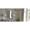 thumbnail image 2 of Lucas McKearn Neo Contemporary Metal Table Lamp with Gold Accents in White, 2 of 5