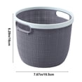 thumbnail image 3 of Cesto Portátil para Ropa Sucia - Cesto Organizador para la Ropa Perchero de Gran CapacidadGris MNFD, 3 of 6