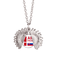 thumbnail image 1 of Je Suis de Slovakia Art Déco Mode Collier de Tournesol Pendentif Médaillon Bijoux, 1 of 3