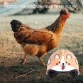 thumbnail image 2 of Casco de pollo, equipo de protección, sombrero de gallina para el sol, protector de cabeza de pájaro para mascotas (perro) Likrtyny Para estrenar, 2 of 8