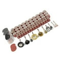 thumbnail image 2 of Gymnture 160 Pcs Wire Wheel Brush Set Polishing Wheels Abrasive Wheels Drill Accessory Kit for Rotary Tools, 2 of 10
