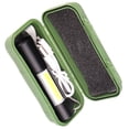 thumbnail image 4 of GOOHOCHY 1 linterna pequeña portátil con luz dura, linterna LED con zoom, lámpara de trabajo COB, linterna recargable para exteriores, para noche al aire libre (negro), 4 of 7