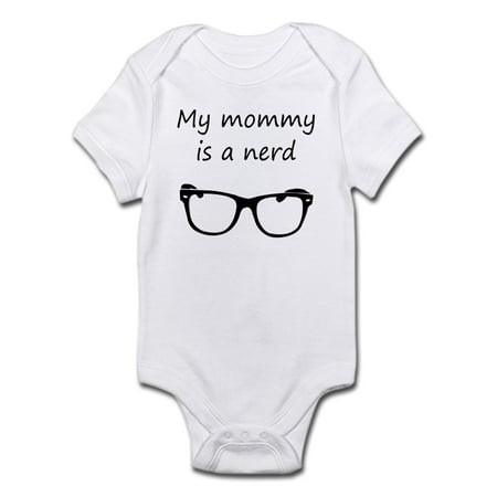 

CafePress - My Mommy Is A Nerd Body Suit - Baby Light Bodysuit