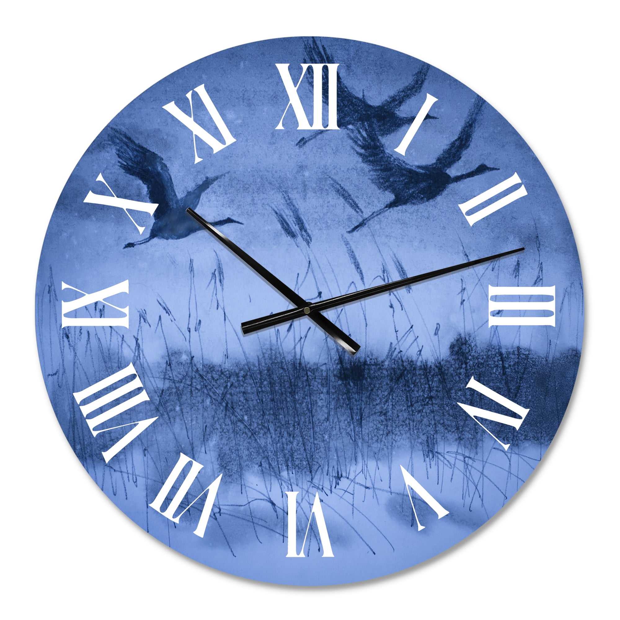 Designart 1 in Quartz Traditional Wall Clock