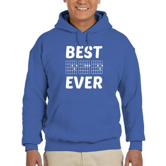 Best Dad Ever In Chords Hoodie Men -GoatDeals Designs, Male 3X-Large