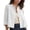White, variant on Endives Linen Shirts For Women Button Down Shirt Summer Solid Color Casual Half Sleeve Blouse Beach Loose Shirt Womens Tops Pink