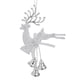 thumbnail image 2 of Xihbxyly Colgante Navideño de Ciervo, Diseño de Reno Saltarín Galvanizado, Campanas para Decoración Navideña, Adorno Colgante Versátil para Árbol y Estanterías, Decoración Festiva para El Hogar, Idea, 2 of 7