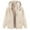 Khaki, variant on Hoodies for Women Sherpa Lined Jacket Winter Fleece Lining Zip Up Sweatshirt Jackets Drawstring Hooded Coat Loose Casual Long Sleeve Print Coats with Pockets